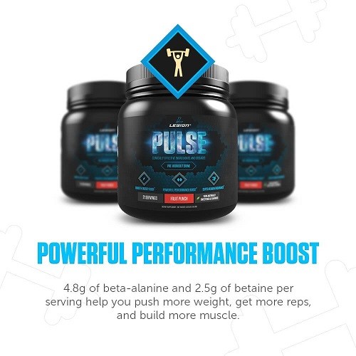 Legion Pulse Pre Workout Supplement - Powerful Performance Boost