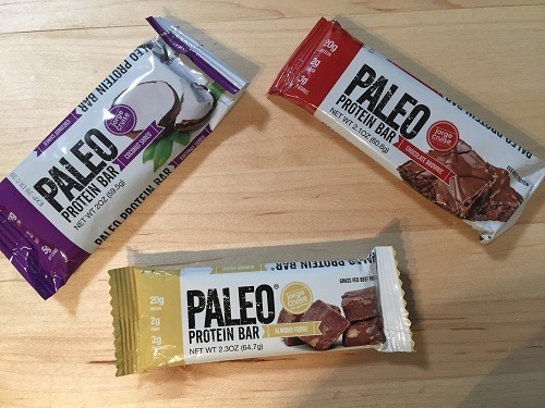 Paleo Protein Bars in their Wrap