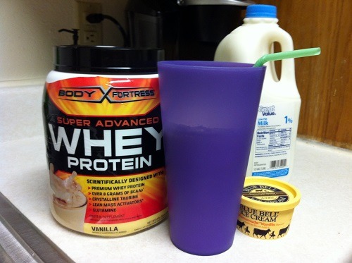 Making Whey Protein Shake